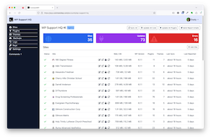 Sites screen shot thumb